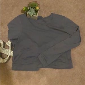 Lululemon crop long sleeve Ever Elated